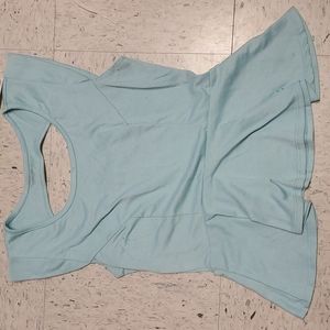 Light blue top size Medium